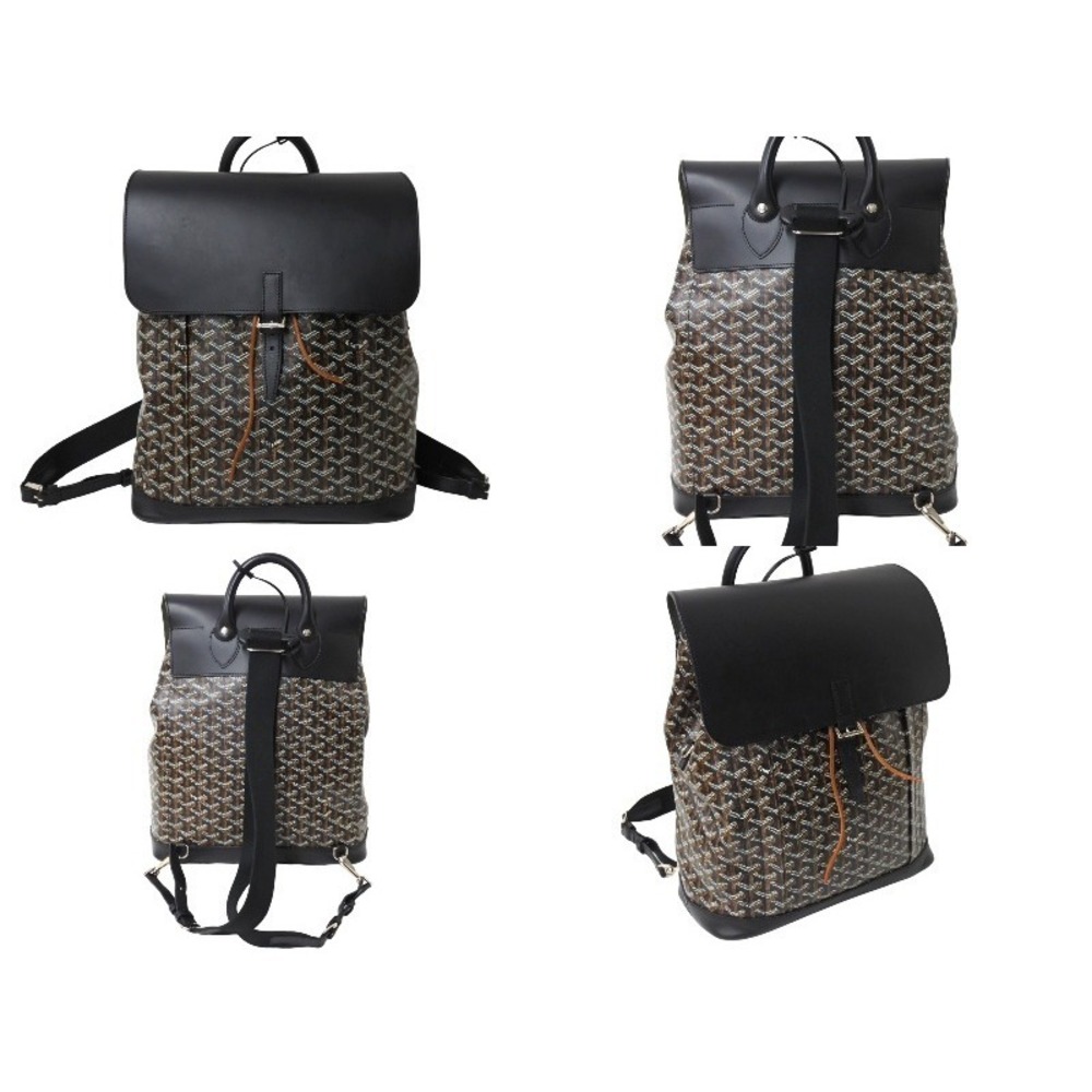Goyard Backpack Leather Alpin Black